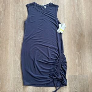 Zella Purple Grey Athleisure All Day Tank Top Dress (NWT)